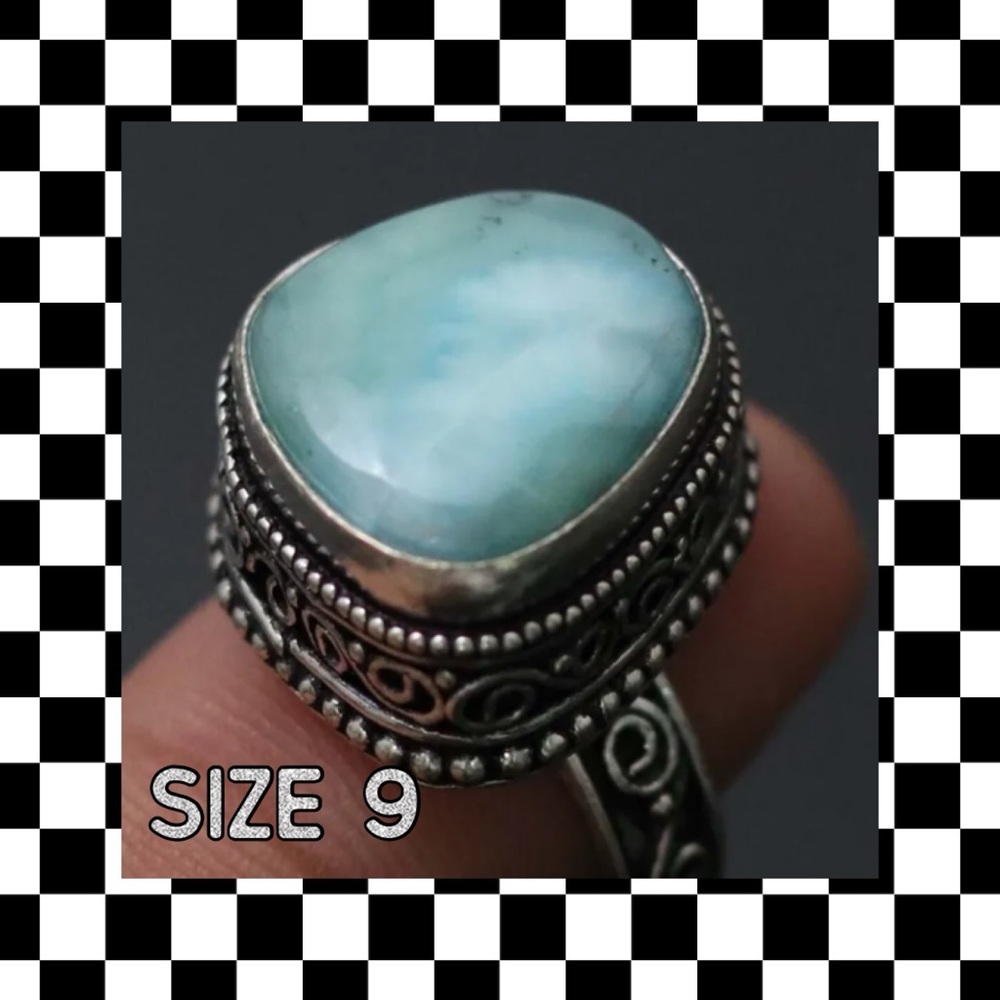 Larimar Ring